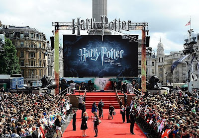 Emma Watson at Harry Potter premiere
