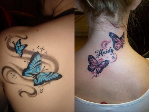 Tattoo Today's: Shoulder Butterfly Tattoos in USA