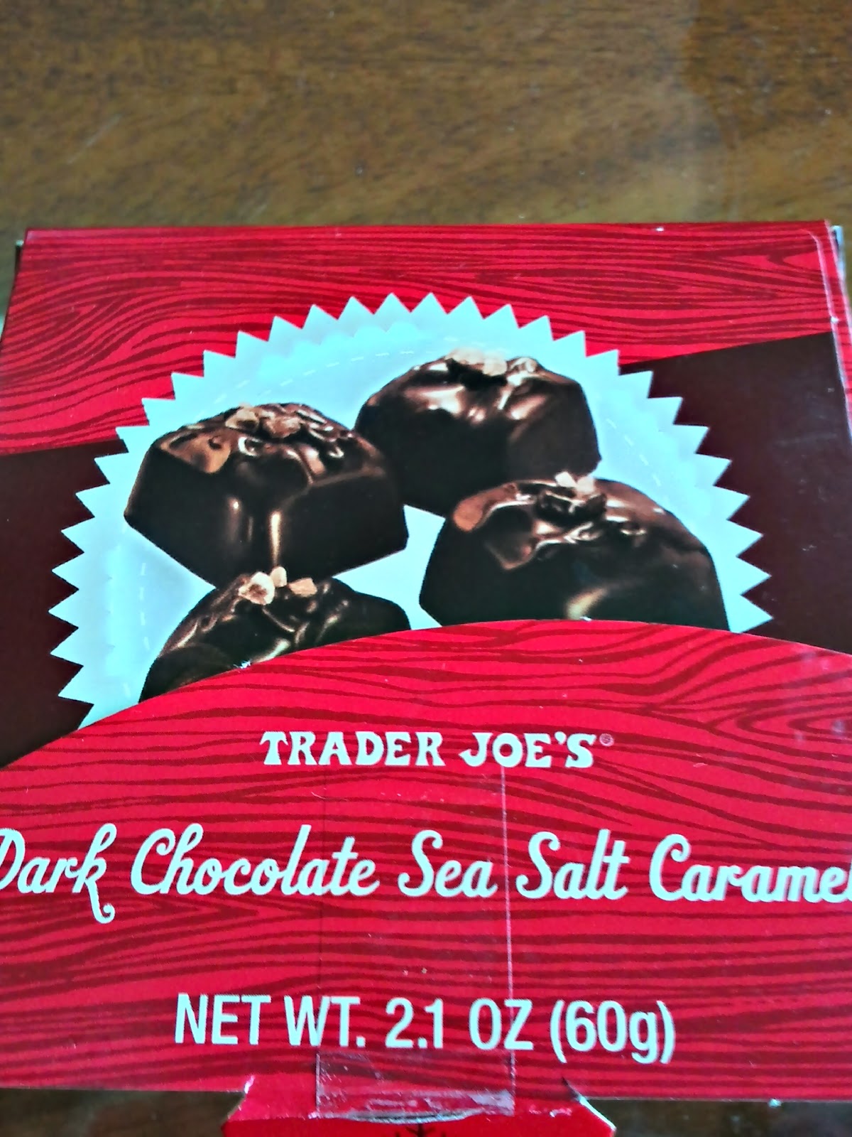 so little thyme. Trader Joe's Dark Chocolate Sea Salt Caramels