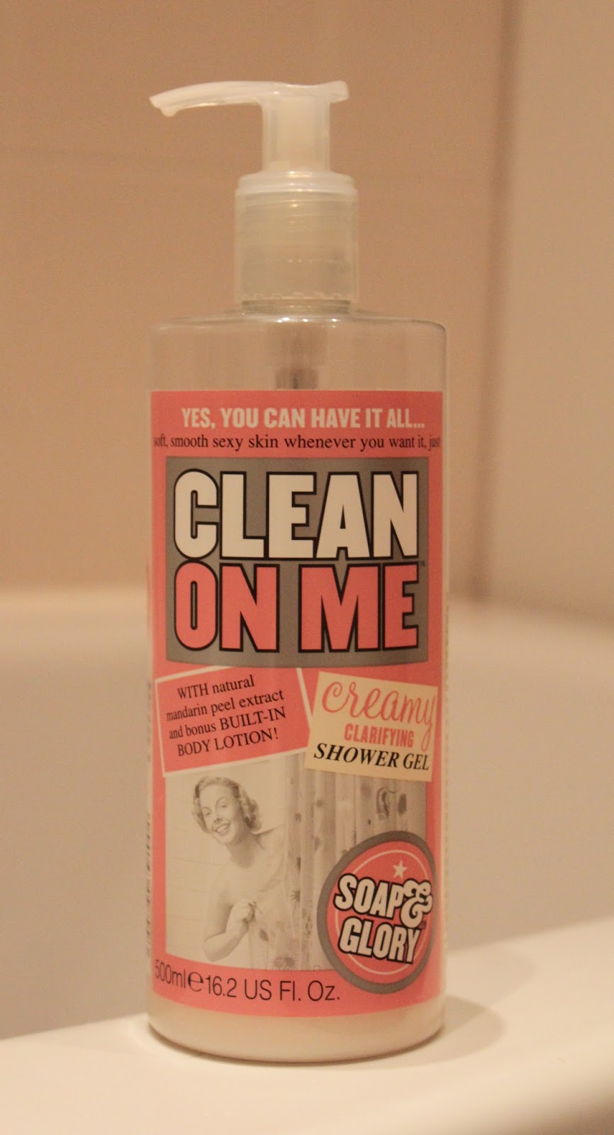 The Mermaid Life SOAP & GLORY CLEAN ON ME CREAMY CLARIFYING SHOWER GEL