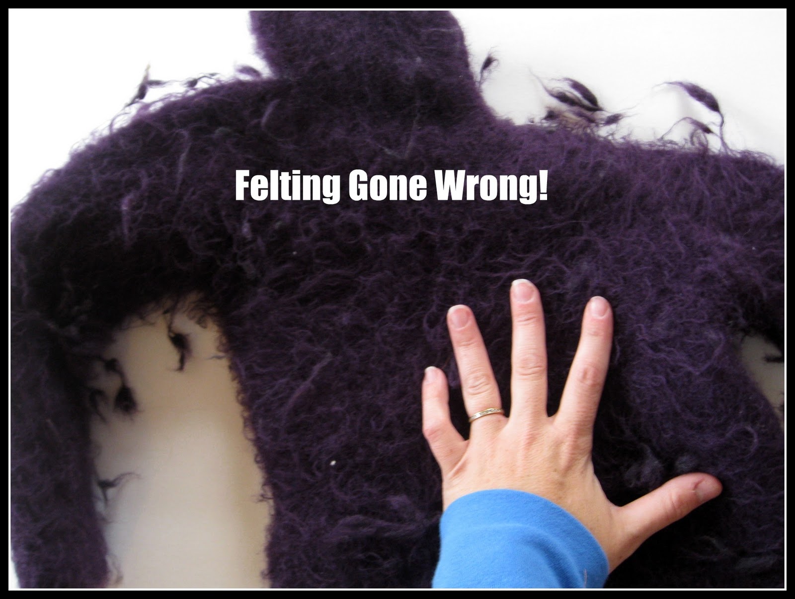 Bucket of Buttons Fall is a Great Time for Felting