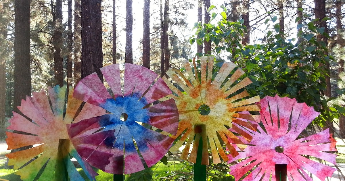 Choices for Children Coffee Filter Window Flowers