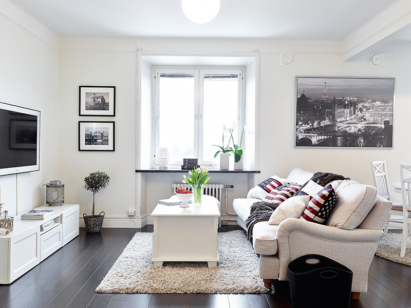 decoracoes de interiores de apartamentos:White Apartment Living Room decoracoes de interiores de apartamentos:White Apartment Living Room