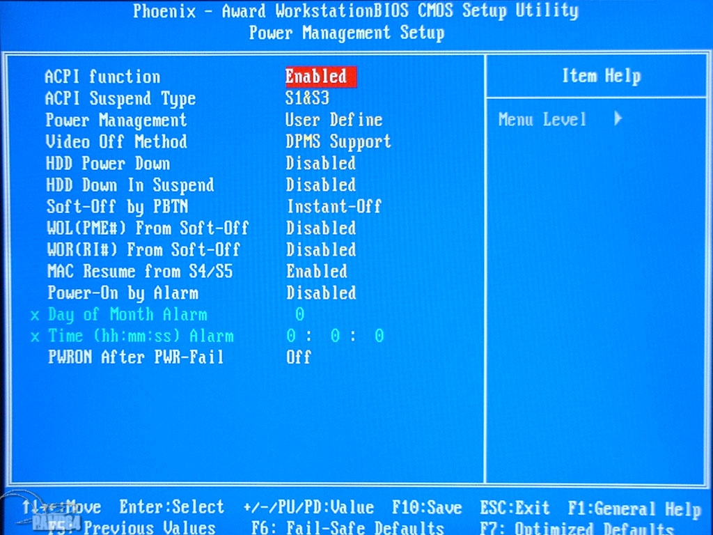 Té & Zé 7 Configuração do BIOS