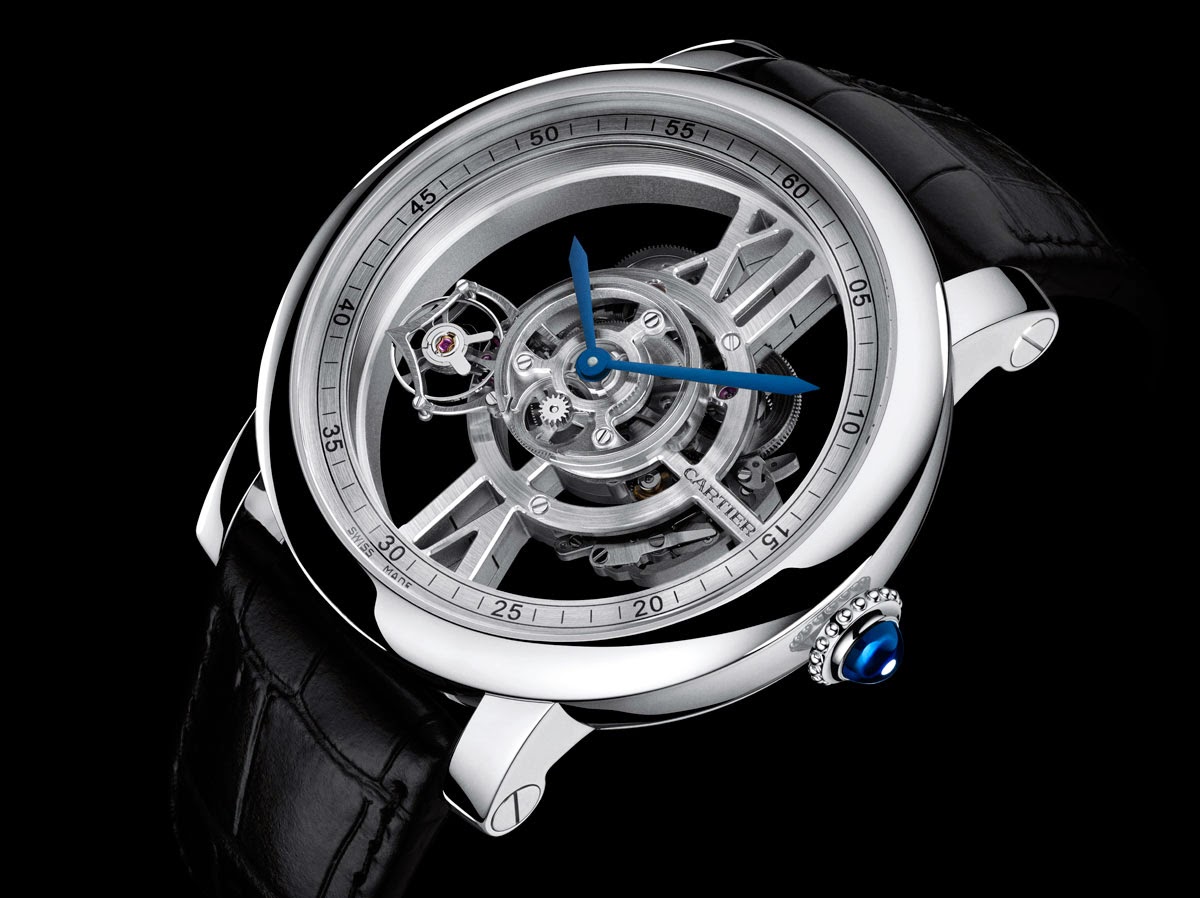 Cartier - Rotonde de Cartier Astrotourbillon Skeleton Watch