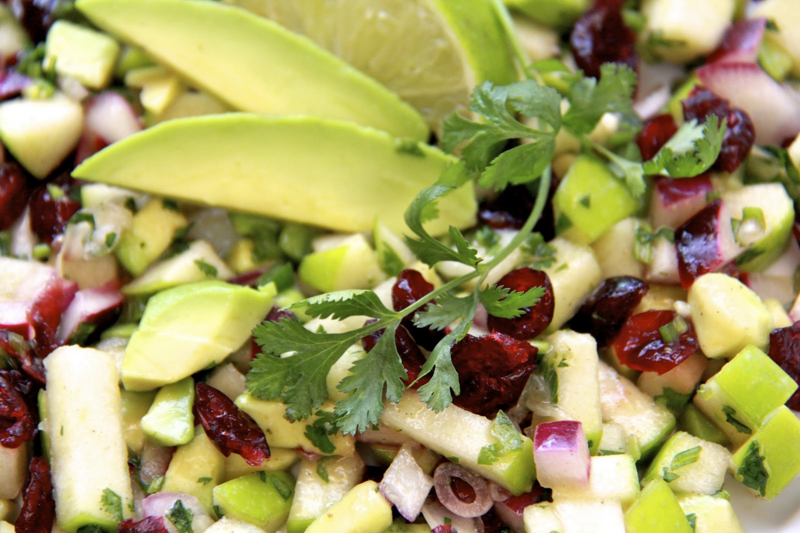 Granny Smith Apple Avocado Salsa The Café Sucre Farine