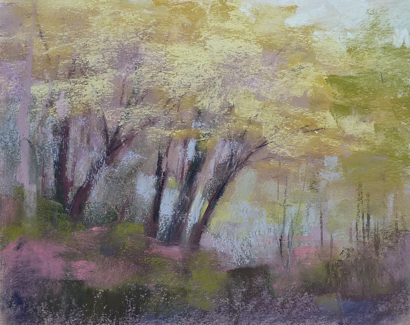 Painting My World Painting a Dogwood Tree in Three Easy Steps