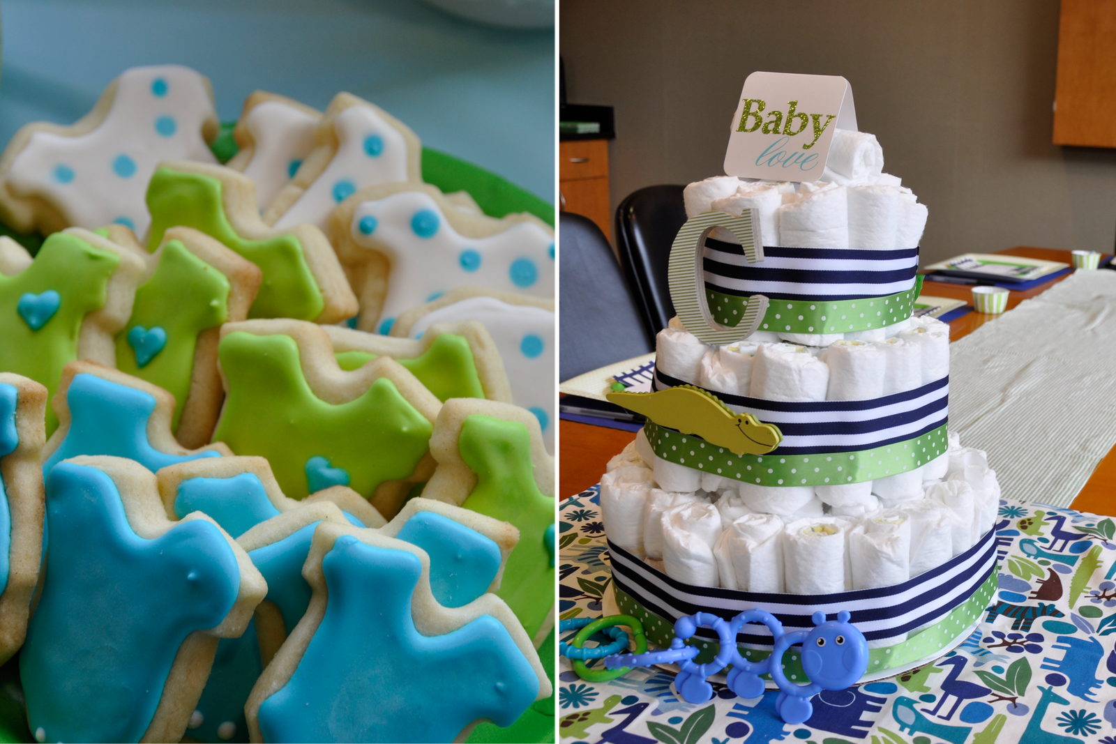 Alligator Themed Baby Shower - Curly Sue: an Amanda Condra Designs Blog