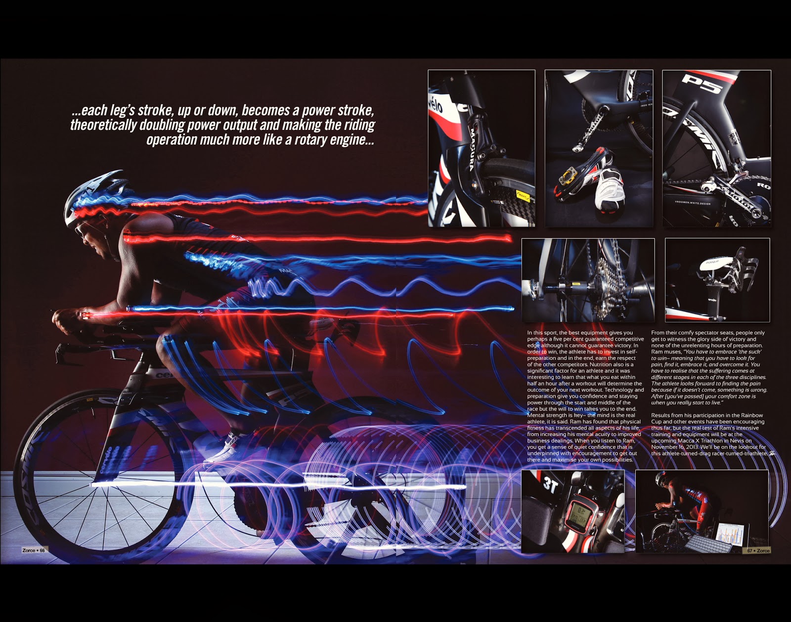 Sport Photography How to use a slider, ring lights and light painting