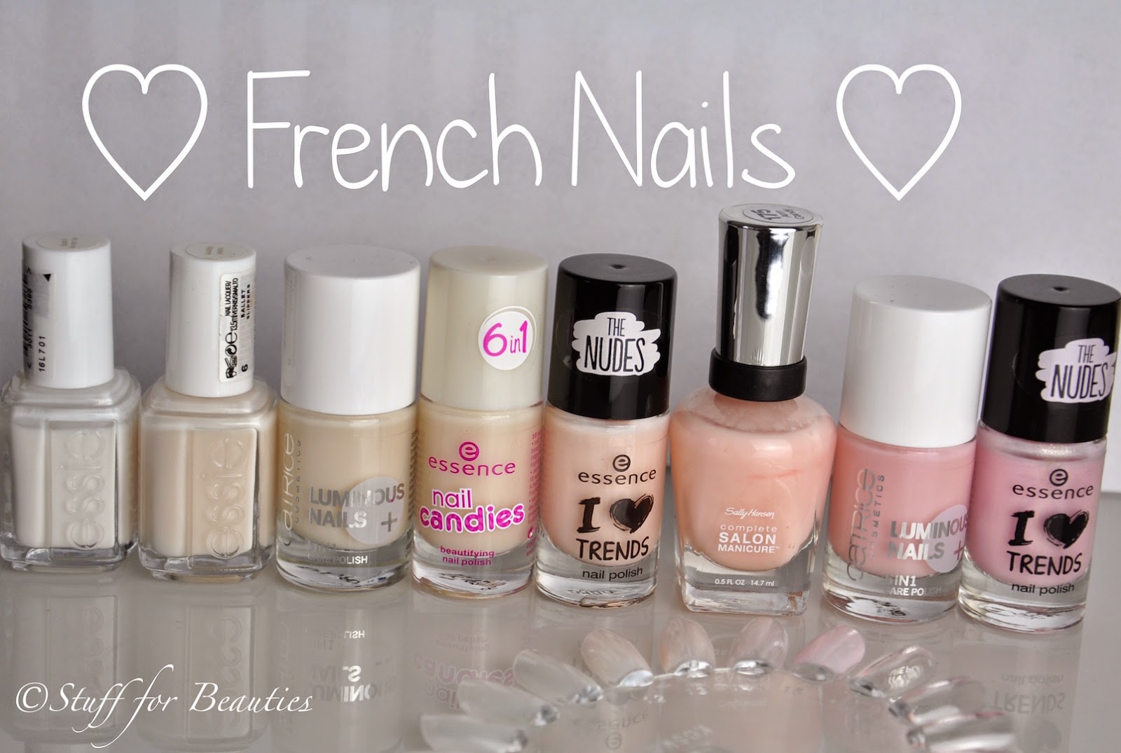 Mrs Super Sophia Semi Deckende Nagellacke Fur French Nails Meine Empfehlungen Aus Der Drogerie