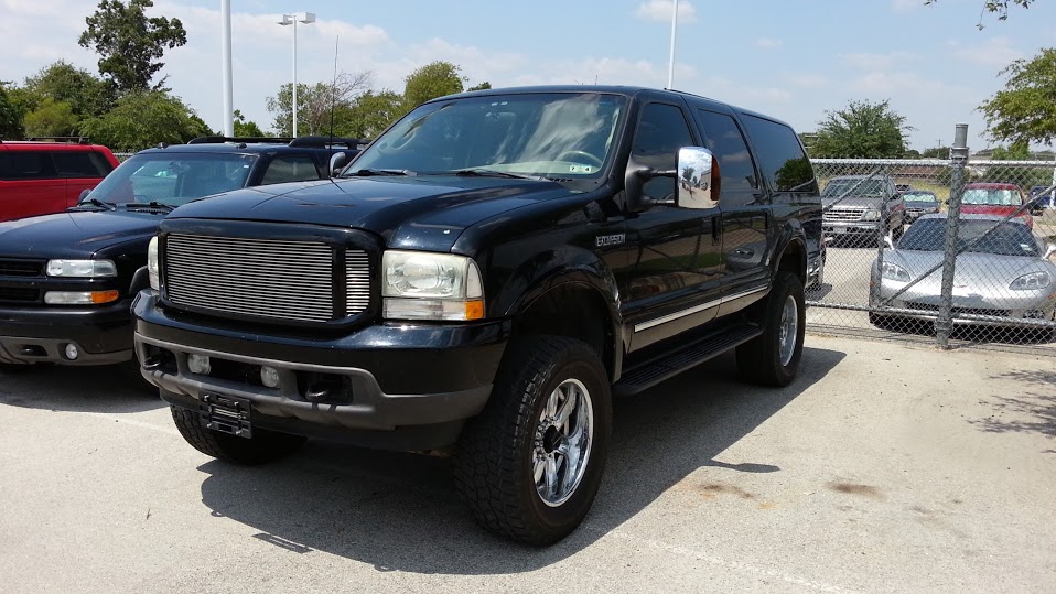 For sale black Lifted 2003 Ford Excursion Limited 7.3L diesel 4wd  TDY Sales New Lifted Truck 