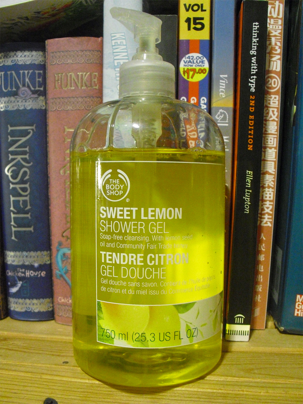 The Geek in the Pink The Body Shop's Sweet Lemon Shower Gel Review