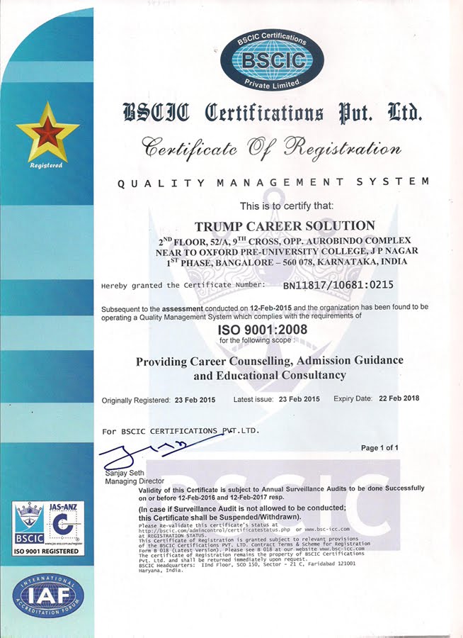 An ISO 9001:2008 Certified Company