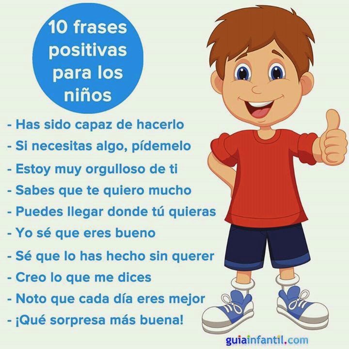 Frases Positivas Para Los Ninos Frases Positivas Para Los Ninos