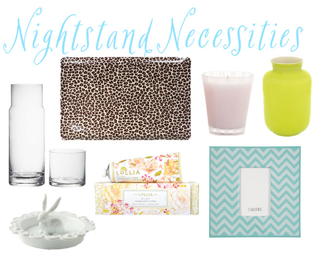 everything LEB Nightstand Necessities