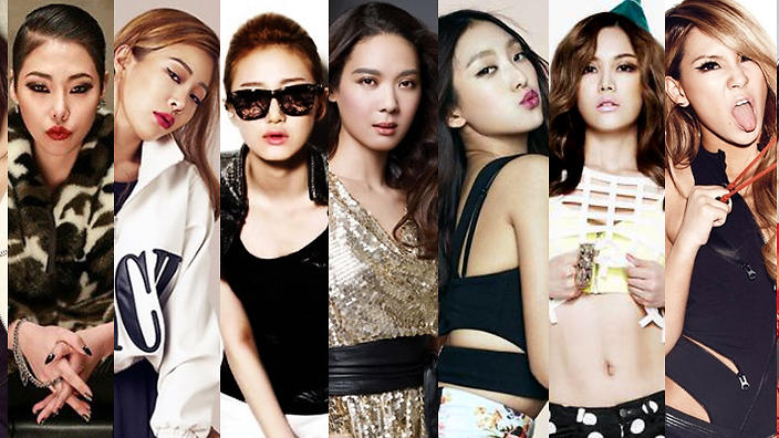 [TOP15] Best K-Pop Female Rappers ~ Alexified