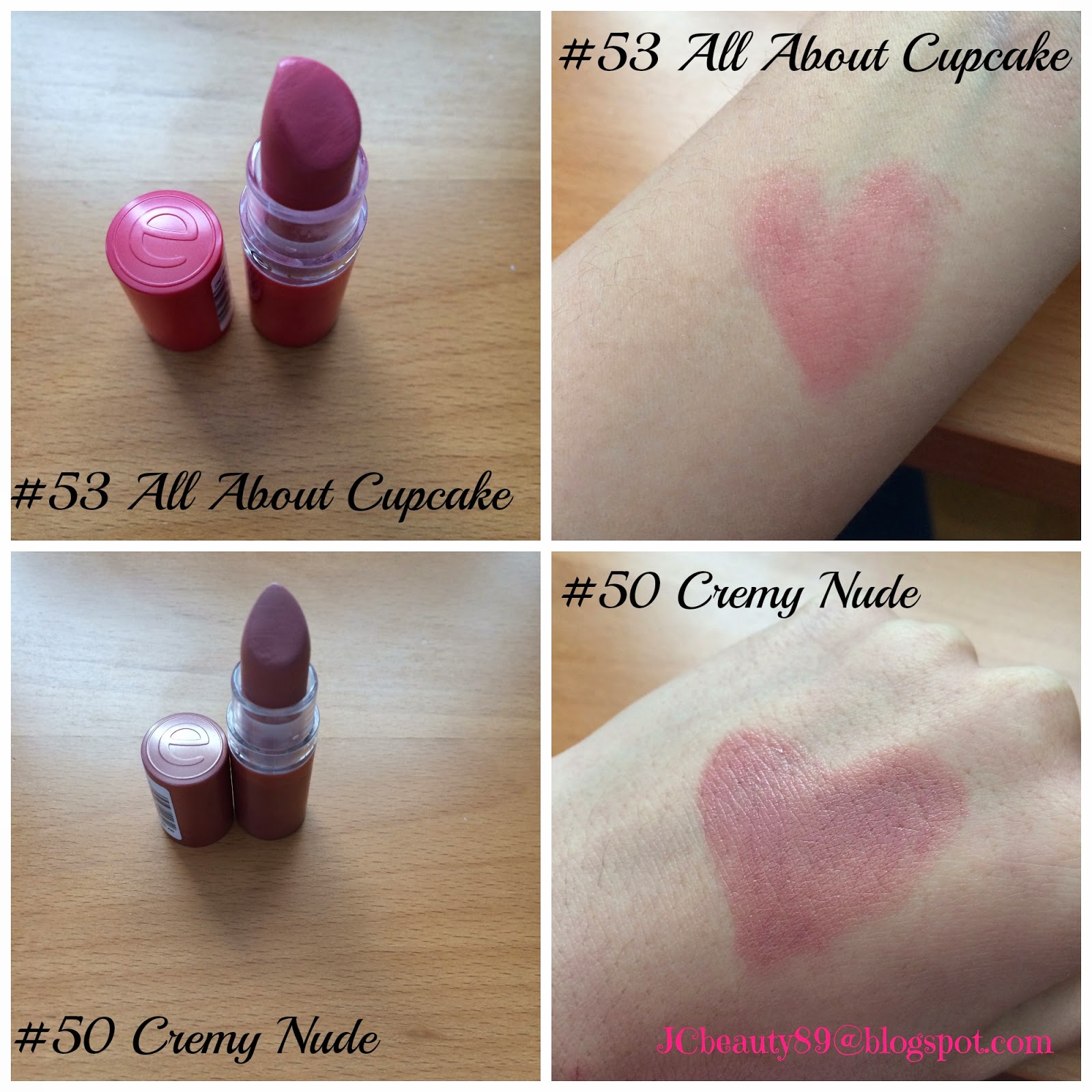 Beauty and the Canadian REVIEW Essence Lipstick 53 All About Cupcake