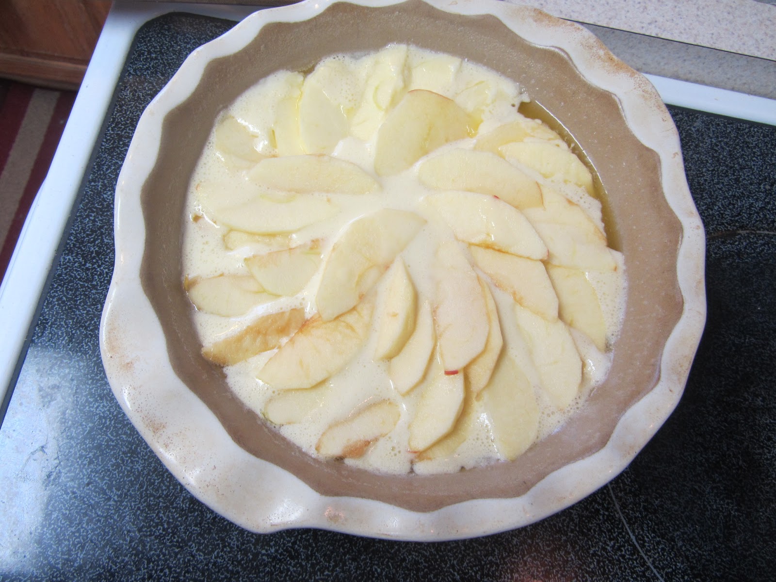Mashed Potatoes and Crafts Apple Popover Pancakes