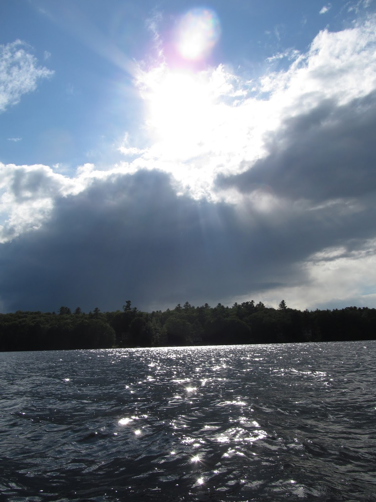 Recreational Kayaking in Maine Highland Lake Falmouth/Windham, Maine