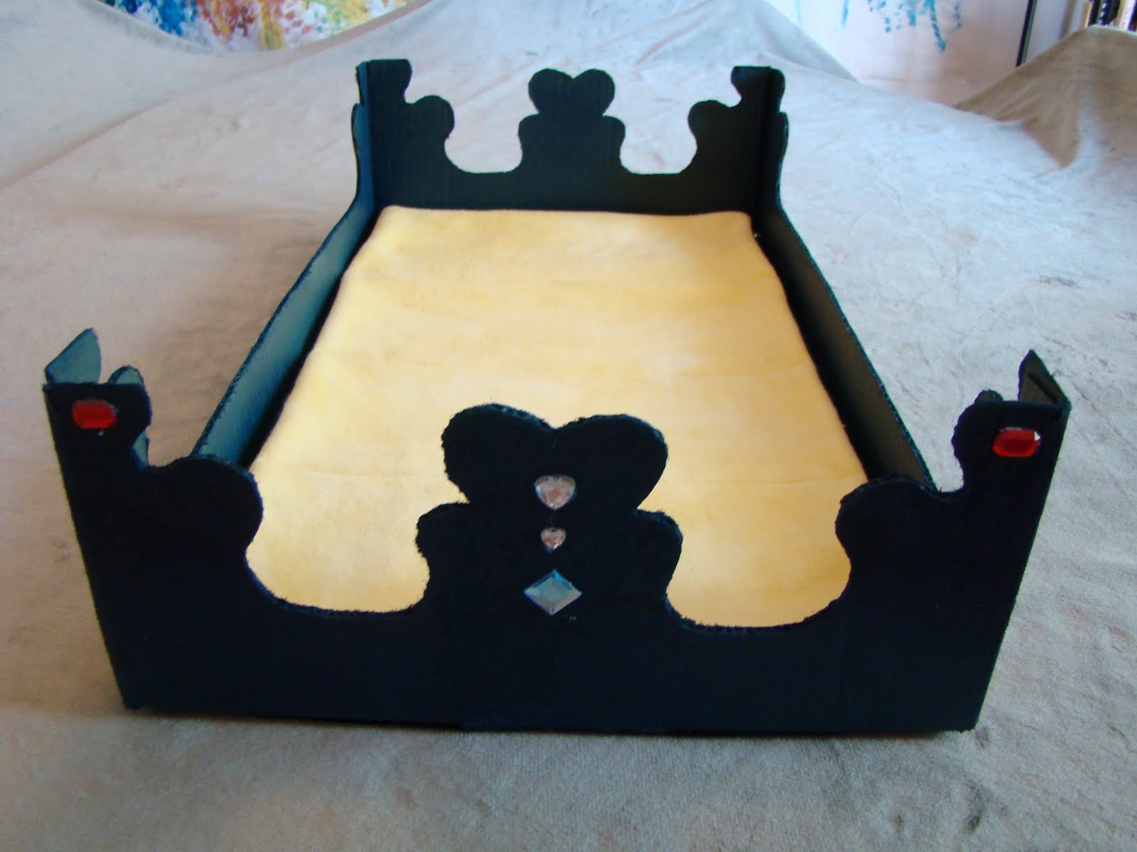 What have I done now? Cardboard Doll Bed