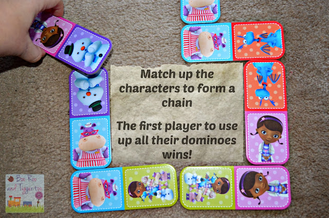 Doc McStuffins Sharing is Caring Dominoes Game Doc McStuffins Sharing is Caring Dominoes Game
