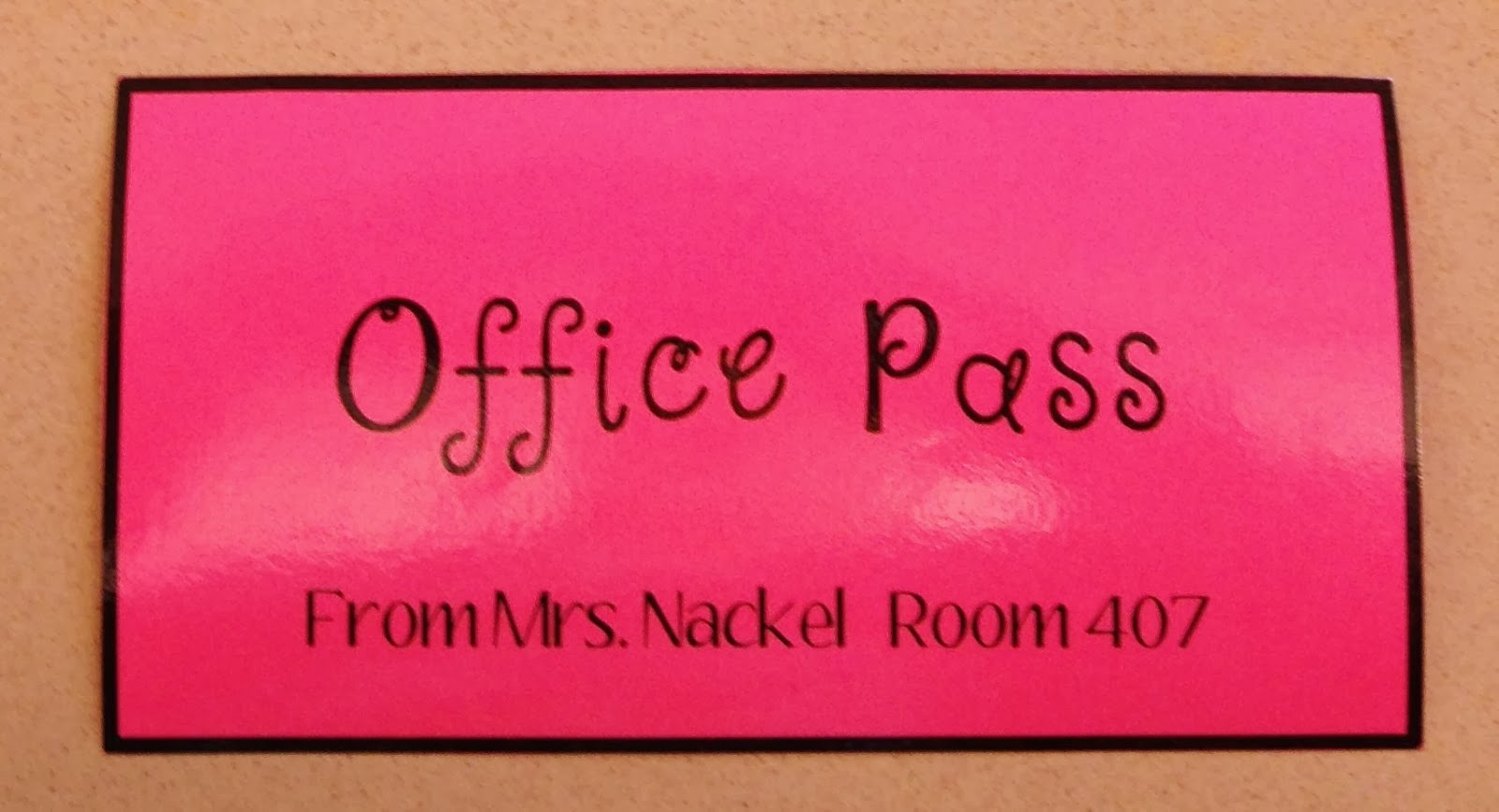 office pass