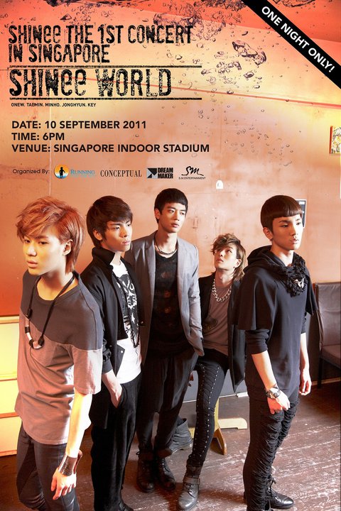 Daily K Pop News: [Info] SHINee World - SHINee The 1st Concert in ...