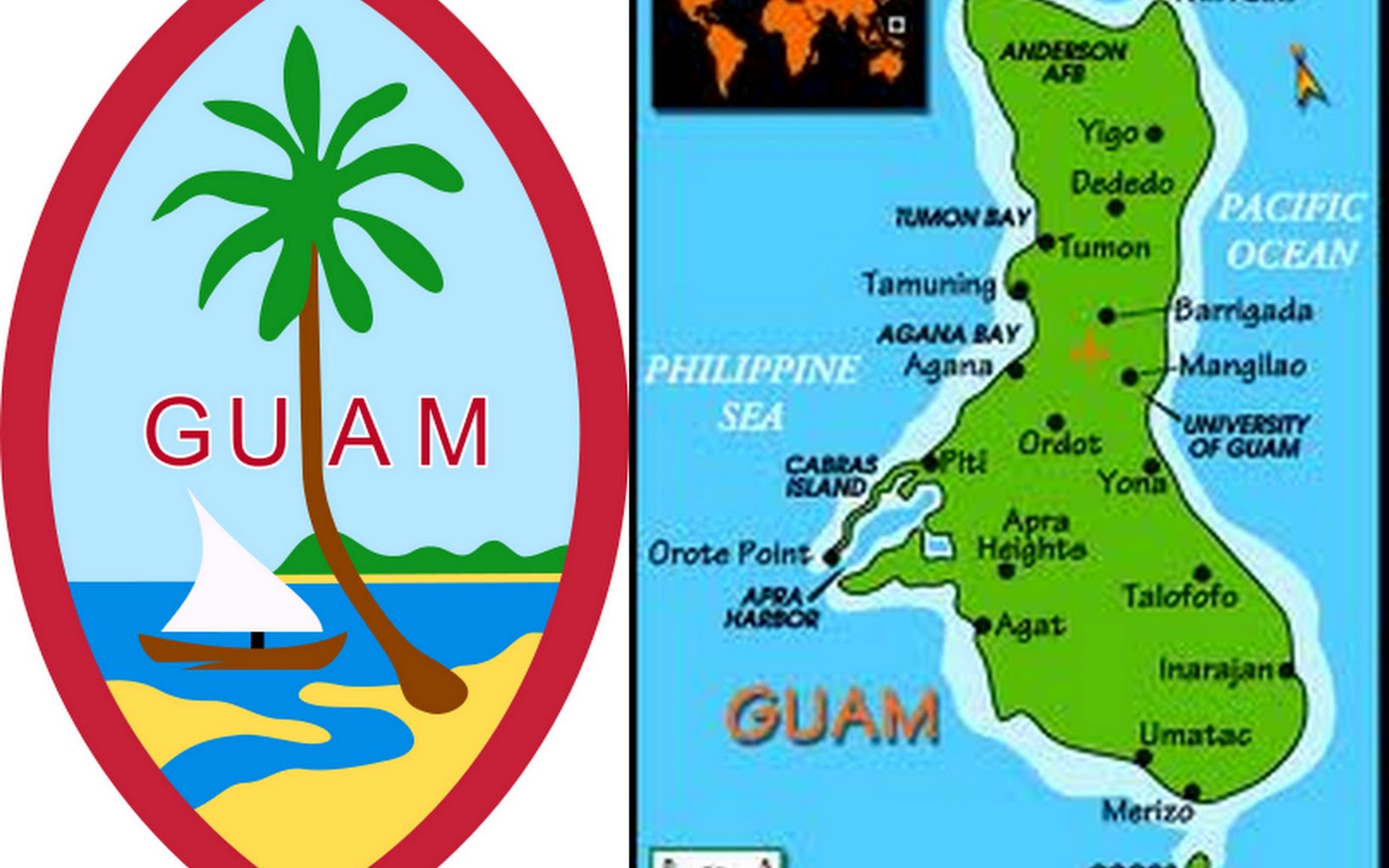 Resultado de imagen para Isla de Guam