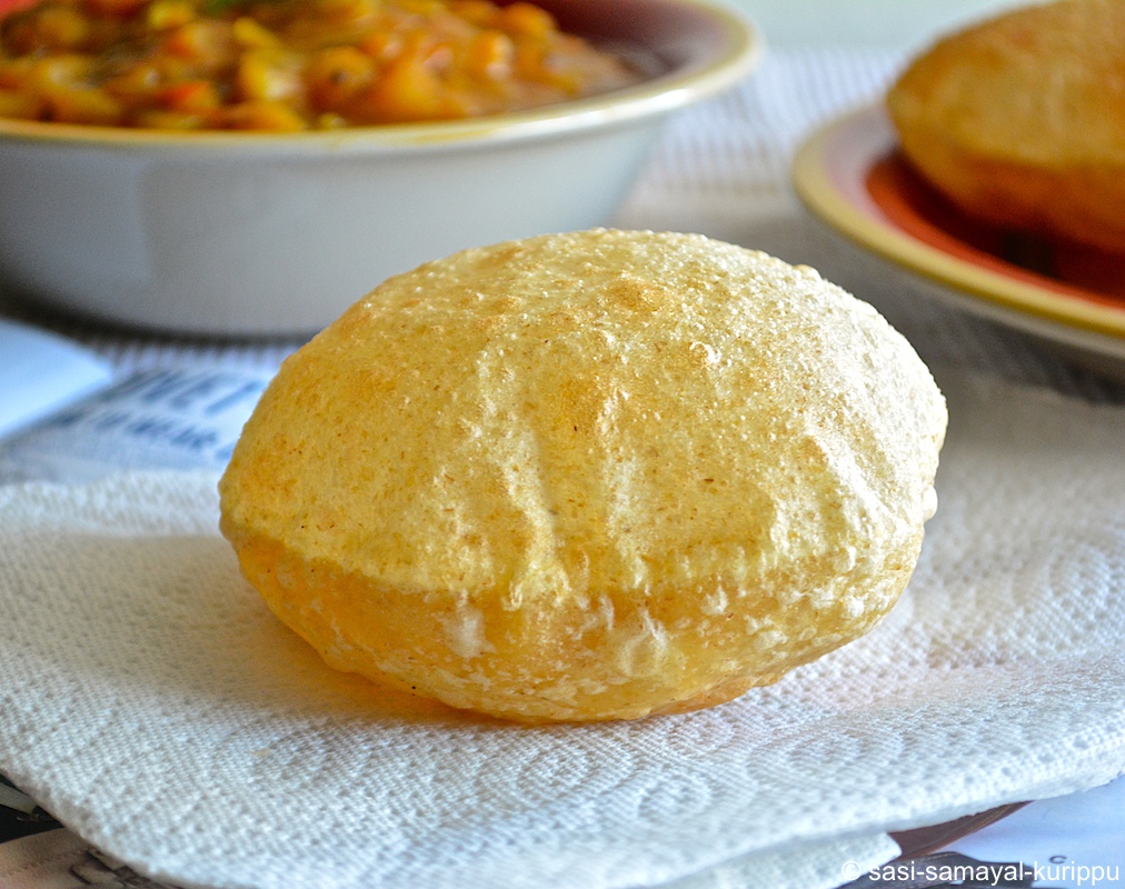 SASI'S KITCHEN Poori