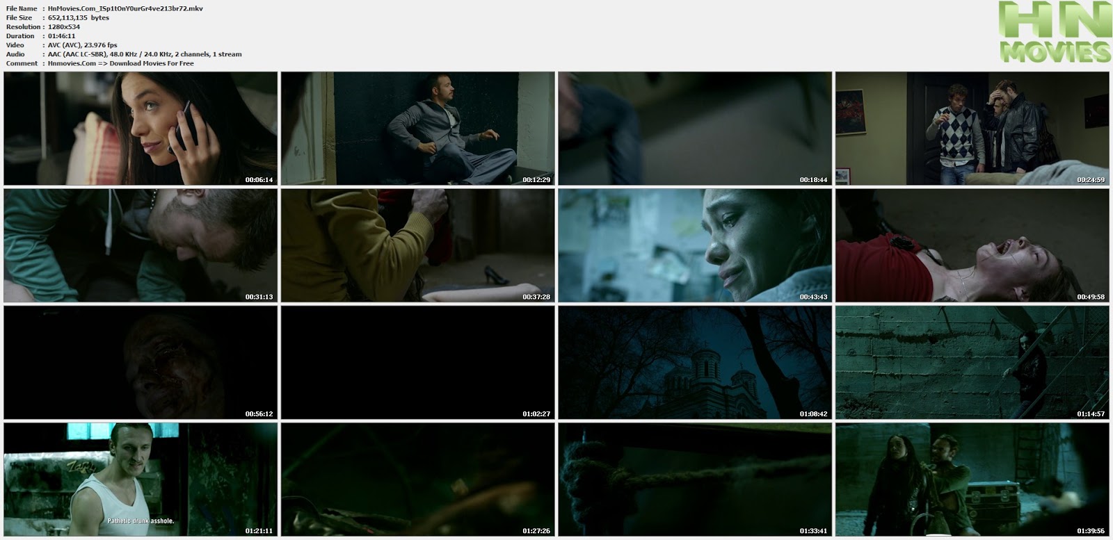 movie screenshot of I Spit on Your Grave fdmovie.com