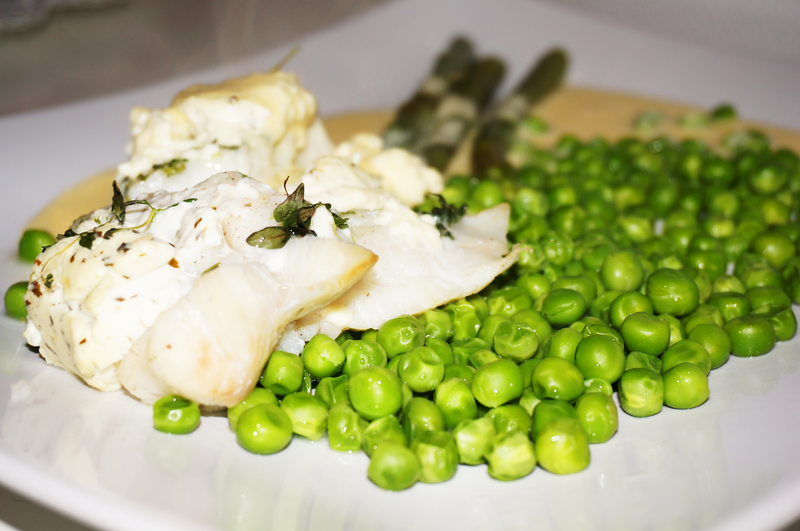 LCHF i vardagen Torsk med timjan och philadelphiaost