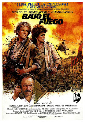 "'Bajo el fuego', película sobre la revolución sandinista" - publicado en el blog La Espina Roja Bajo-el-fuego
