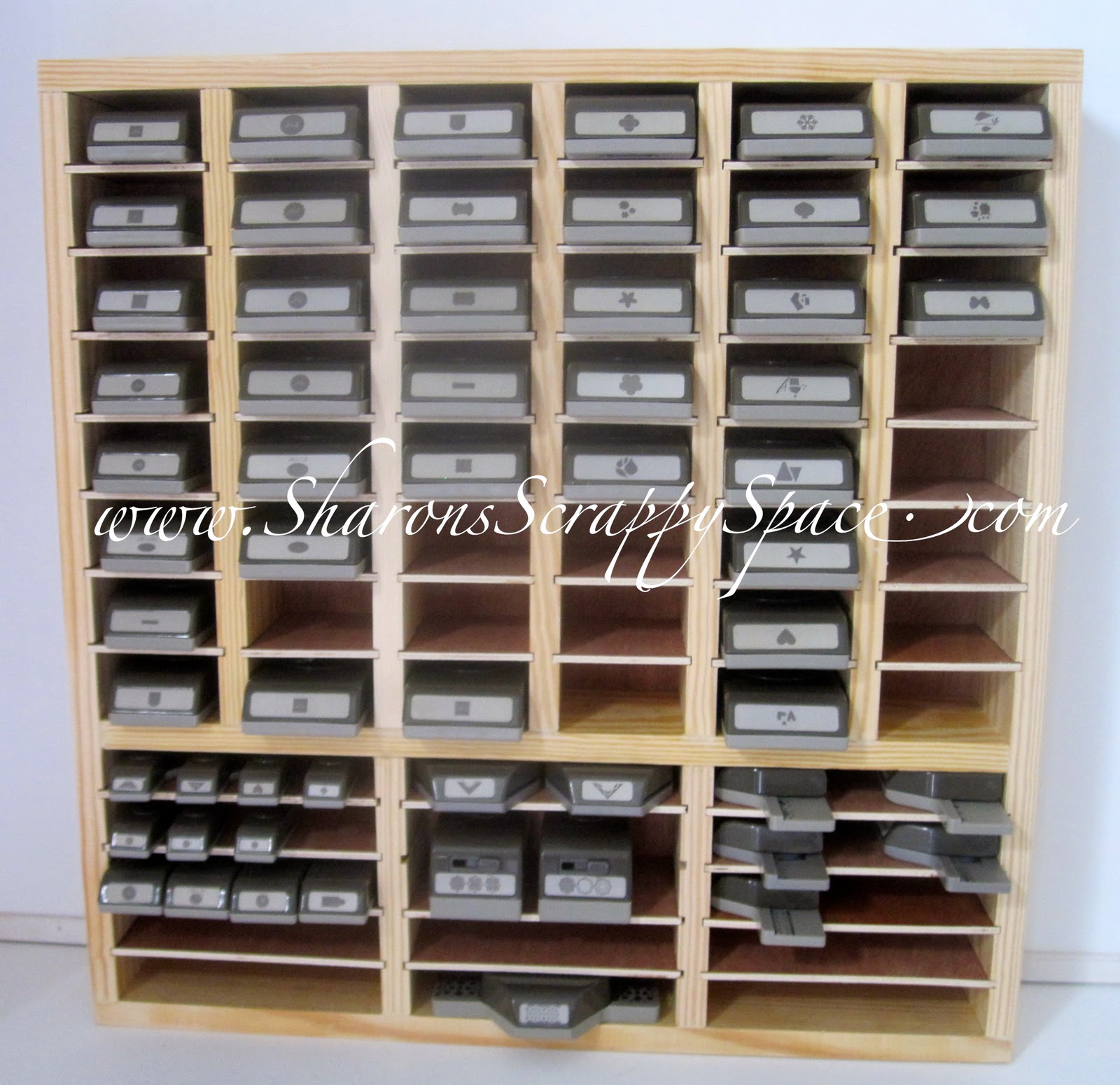 Sharon's Scrappy Space The Ultimate Punch Storage Unit coming soon!