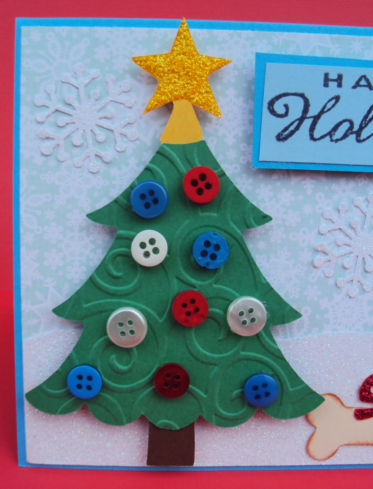 Crafted With Love By Karen Cut It Up Challenge 6 Button Day!