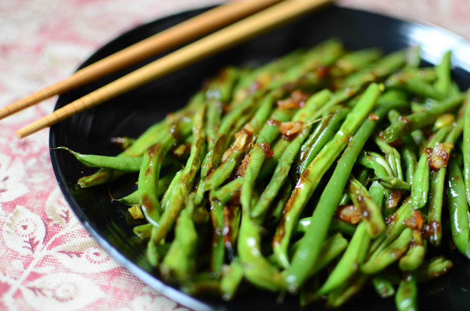 ButterYum Wrinkled AsianStyle Green Beans