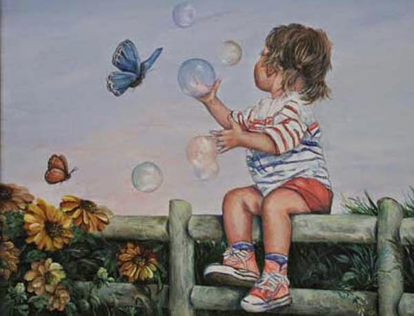 bubbles and butterflies