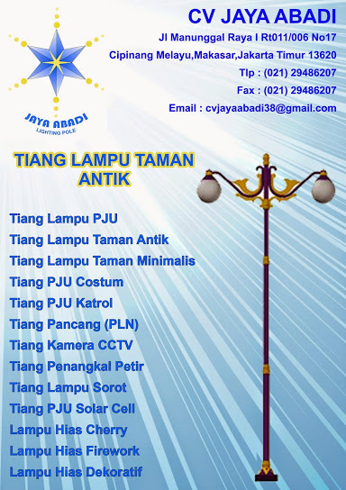 Lampu Taman Tiang Antik http://lamputamantiangantik.blogspot.com/