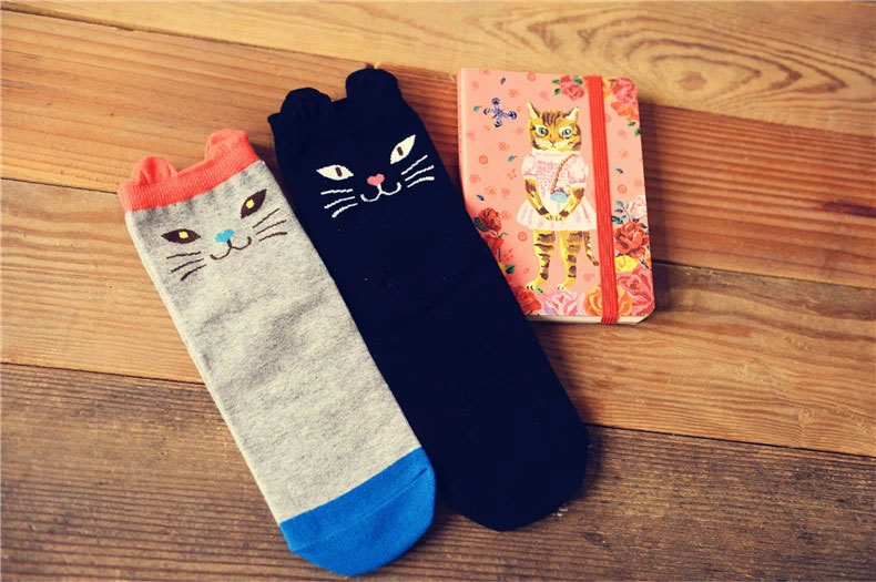 CL936 Cat Socks with Ears (Preorder) Temptations