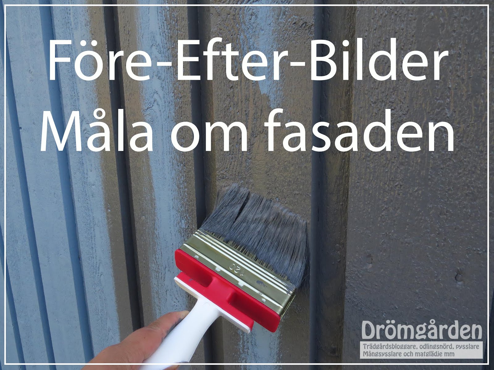 Bildbomb från fasadmålningen