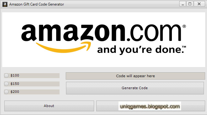 Hack N Crack Amazon Gift Code Generator Free Download