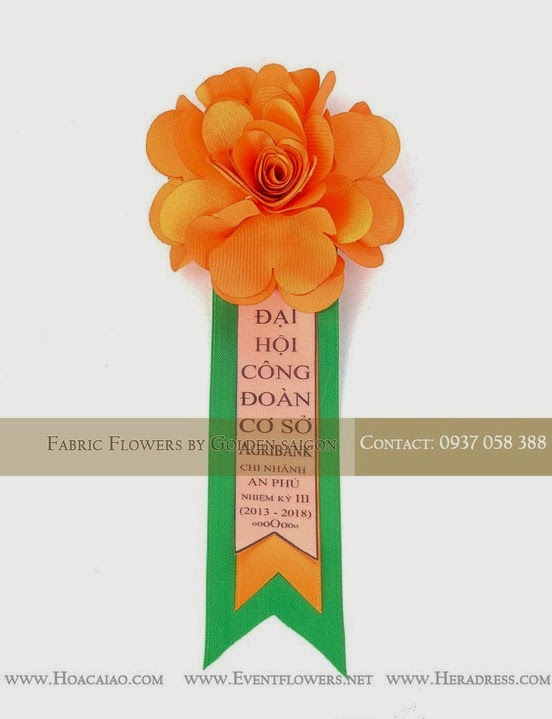 Hoa cài áo cho đại biểu tham dự hội nghị, sự kiện, event - 23