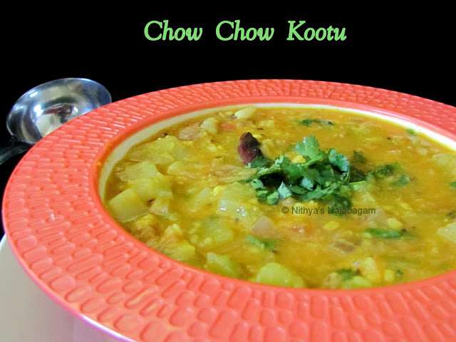 Chow chow Kootu