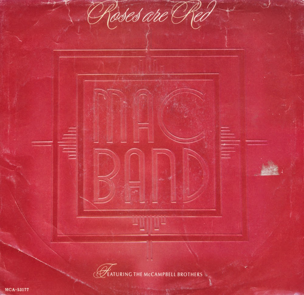 Music on vinyl Roses are red Mac Band
