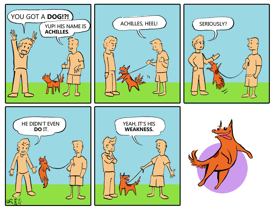 A dog named Achilles? | Daily Vowel Movements A dog named Achilles? | Daily Vowel Movements