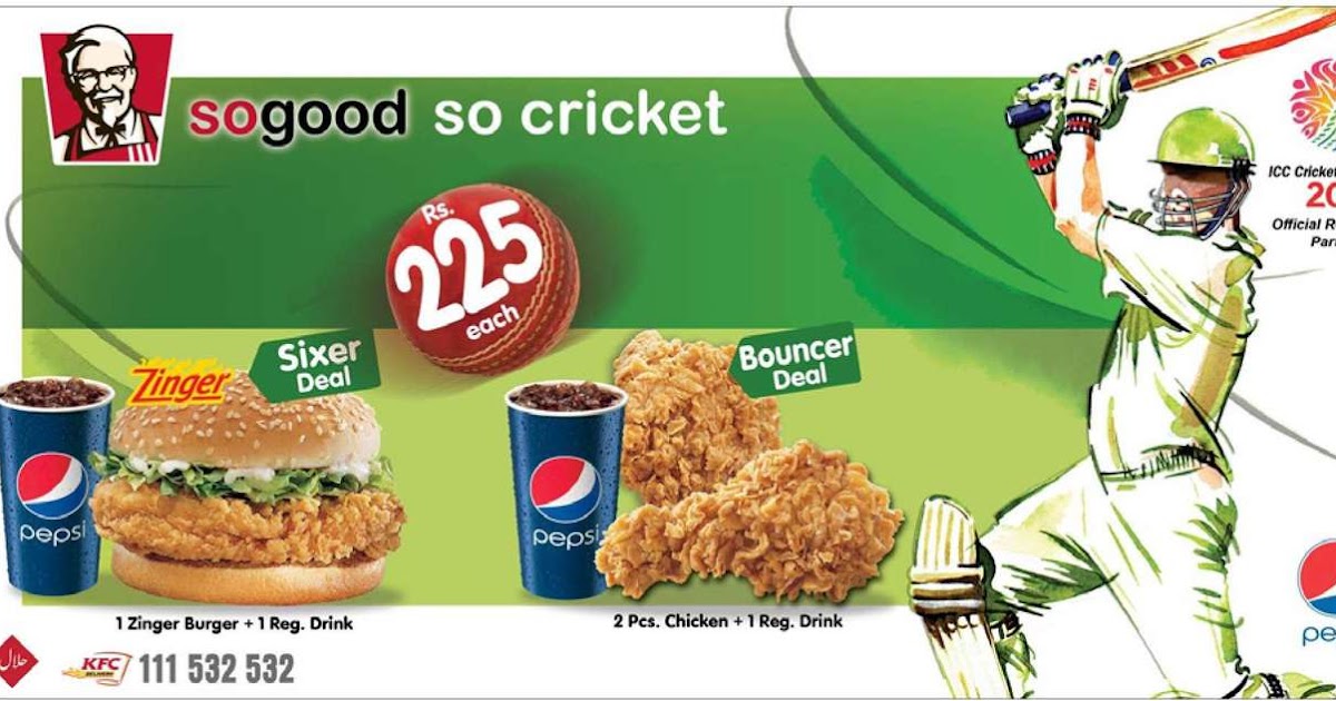 Meals & Deals So Good So Cricket by KFC
