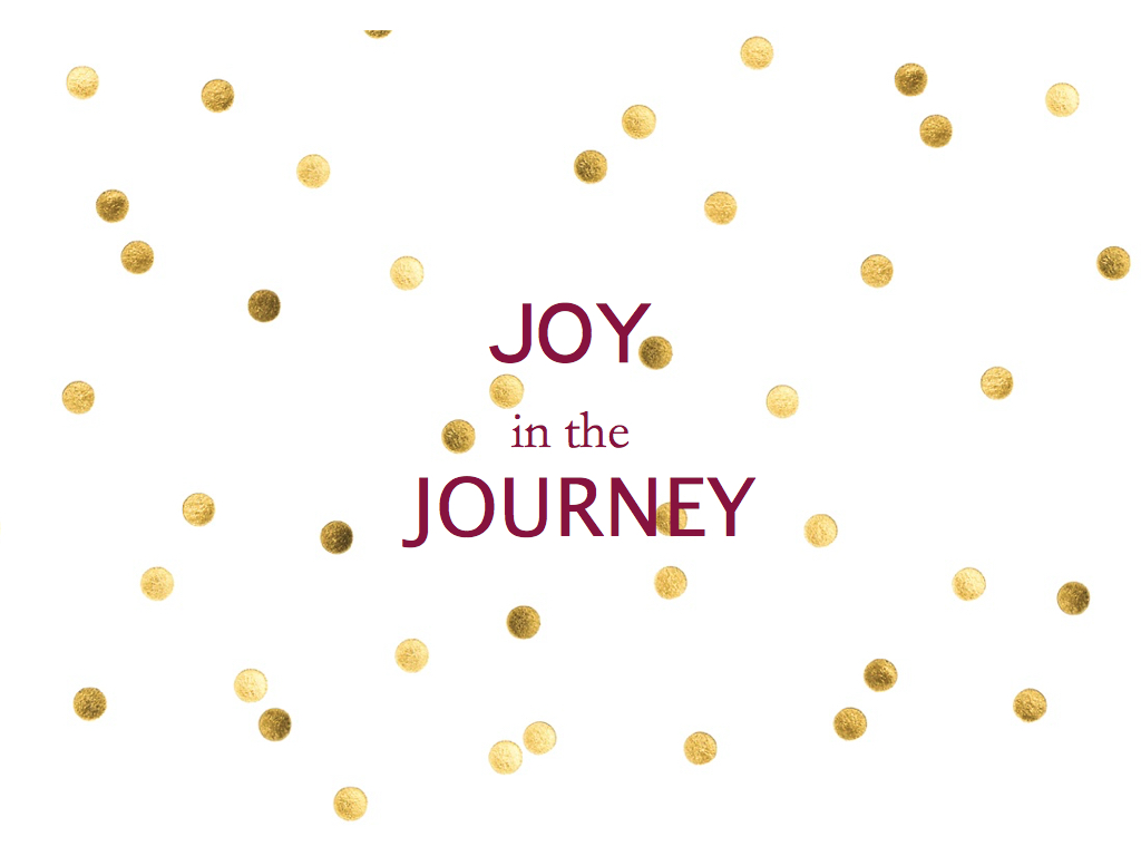 Joy in the Journey