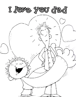 fathers day coloring pages galleries i love you dad coloring pages