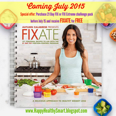 Fixate will teach you how to make healthy, delicious meals that fit into your busy lifestyle. And every recipe includes container equivalents to use with 21 Day Fix, as well as nutritional information you can use with any Beachbody fitness program.