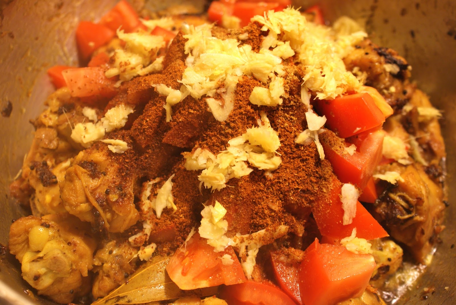 Nepali Tummy!! Nepali Style Chicken Curry Version 1 (Gravy) Recipe