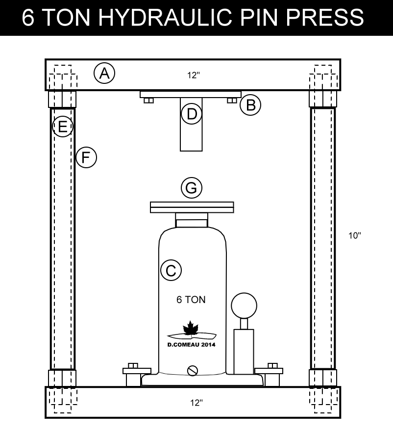 Diy Hydraulic Press Plans Diy Projects